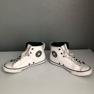 Leather chuck taylor converse